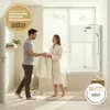 SCHÖNER WOHNEN-Kollektion Badewannenaufsatz ELARA 2-teilig, Produktbild-Vorschau 2