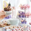 22-teiliges Tortendeko Geburtstag Set Schmetterlinge Torte Produktbild-Vorschau 5