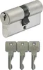 ABUS A93 Doppelzylinder 30/30mm mit 3 Schlüssel, mit Not-u. Produktbild-Vorschau 1