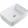 Umywalka nablatowa ceramiczna stawiana biała stawiana 49x38 Podgląd zdjęcia produktu 6