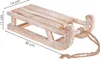H&S Decoration | Dekoracyjne drewniane sanie - Świąteczna Podgląd zdjęcia produktu 3
