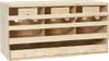 3er Legenest 72x33x38 cm Massivholz Kiefer Produktbild-Vorschau 1