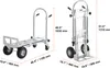 Wózek transportowy VEVOR 4 w 1 Składany Wózek transportowy Podgląd zdjęcia produktu 8