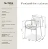tectake® Gartenstühle Alcudia, wetterfest, stapelbar Produktbild-Vorschau 6