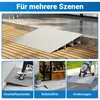 Faziango Türschwellenrampe, Rollstuhlrampe Aluminium mit Produktbild-Vorschau 7