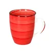 6er Set Chrissi Kaffeebecher Rot 300ml mit Henkel Produktbild-Vorschau 5