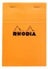 RHODIA Bloc-notes No. 13 DIN A6 kariert orange 80 Blatt Voir les images du produit 1
