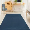 Teppich Wohnzimmer Kurzflor Einfarbig für Schlafzimmer Produktbild-Vorschau 3
