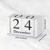 Tischkalender Kalender Holz Manuelle Umrüstung Durable Chic Produktbild-Vorschau 3