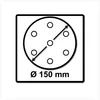 Festool Abrasifs STF D150/48 P120 GR/100 150 mm / 100 Voir les images du produit 5