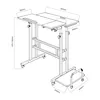 Maclean Table mobile pour ordinateur portable Bureau Voir les images du produit 9