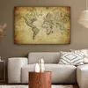 MuchoWow® - Leinwandbilder - Weltkarte - Vintage - Antik - Produktbild-Vorschau 5