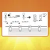 Windhager 10701 Laufhaken, Zubehör für Seilspannmarkise / Produktbild-Vorschau 4
