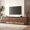 Komoda pod telewizor Merax z drzwiami przesuwnymi, szafka Podgląd zdjęcia produktu 6