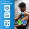 3er Set Kühlakku Kühlpads Kompresse Gelkissen blau, 3er Set Produktbild-Vorschau 2
