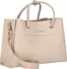A studio shot of a beige Valentino handbag. Náhled obrázku produktu