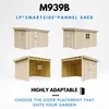Tuinhuis, premium kwaliteit, 8,68 m² - H231 x B248 x D412 Productafbeelding-voorbeeld 4