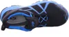 A close-up, angled view of a black and blue Haix safety shoe, showing the sole and interior. Náhľad obrázku produktu