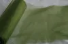 Organza oliv grün 35 cm x 20 m Tischläufer Deko für Feier Produktbild-Vorschau 1
