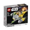 The image shows the front of a LEGO Star Wars Naboo Starfighter Microfighter set box. Náhled obrázku produktu