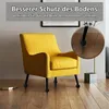 8 Stuhlbeinsocken, Schwarz Möbelsocken, Tennisstil, Produktbild-Vorschau 6
