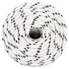vidaXL Lodní lano opletené bílé 12 mmx25 m Polyester - Náhled obrázku produktu 3