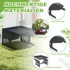 LZQ Mähroboter-Garage mit Pflanzkasten – Wetterbeständiges Produktbild-Vorschau 5