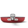SMEG CKFF2401RDM - Rond - Poêle à tout faire - Noir - Rouge Voir les images du produit 6