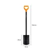 Fiskars Solid apaļa 28.5x19.5cm Náhľad obrázku produktu 3