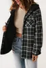 ASKSA Dámská bunda Kostkovaná zimní bunda Oversize s Náhled obrázku produktu 4