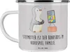 Mr. & Mrs. Panda Pott Stiefmutter Bonusboss - Grau Pastell Produktbild-Vorschau 1