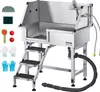 VEVOR Hundewaschstation aus Edelstahl, 870x488x1025 mm Produktbild-Vorschau 1