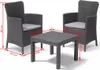 Allibert Lounge-Balkon-Möbel Salvador  3-tlg.-Set, Grau Produktbild-Vorschau 5