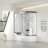HOME DELUXE - Duschtempel ALL IN 4in1 - Weiß, 170 x 90 x Produktbild-Vorschau 2