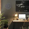 Relaxdays Wanduhr modern, batteriebetrieben, Küchenuhr Produktbild-Vorschau 5