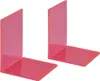 MAUL Buchstütze Acryl 10 x 10 x 13 cm transparent pink Produktbild-Vorschau 1