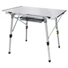 UISEBRT Campingtisch faltbar Klapptisch Aluminium Falttisch Produktbild-Vorschau 14