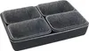 WENKO Schubladen Organizer Set Filz Schwarz Ordnung Produktbild-Vorschau 11
