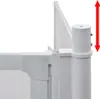 vidaXL Paroi de douche en L 70x120x137 cm 4 parties Pliable Voir les images du produit 14
