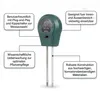 Mucola 3 in 1 Feuchtigkeitsmessgerät für Pflanzen PH Wert Produktbild-Vorschau 5