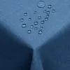DecoHomeTextil Leinen Optik Tischdecke Dunkelblau Eckig 110 Produktbild-Vorschau 1
