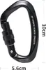 Kletterkarabiner mit Schraubverschluss, strapazierfähig, Produktbild-Vorschau 8