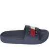 Herrenpantoffel Blau: Stilvoller Ciabatta mit Logo-Druck Produktbild-Vorschau 16
