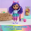 Gabby's Dollhouse, Party Gabby interactive, poupée de 33 cm Voir les images du produit 12