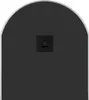 vidaXL Nástenné zrkadlo Silver 80x35 cm Oval Náhľad obrázku produktu 4