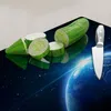 DEQORI Frühstücksbrett Glas 23x14 cm 'Sonnenaufgang im All' Produktbild-Vorschau 5