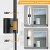 Lampada da parete ricaricabile con telecomando per interni, Anteprima dell’immagine prodotto 8