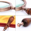 Handlupe 10X Vergrößerung,Retro Stil Leselupe mit Echt Produktbild-Vorschau 2