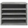 vidaXL Stolový organizér betónová sivá 36x26x29,5 cm Náhľad obrázku produktu 4