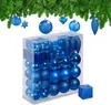 Set da 110 palline natalizie Relaxdays, in plastica, Anteprima dell’immagine prodotto 1